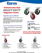 Heavy Duty Kingpinless Casters